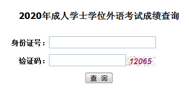 2020年湖北自考成人學(xué)位英語成績查詢?nèi)肟谝验_通