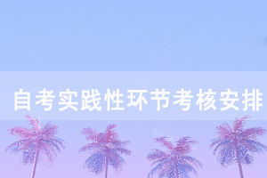 2021年湖北自考面向社會(huì)開考專業(yè)實(shí)踐性環(huán)節(jié)考核安排報(bào)考須知