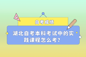 湖北自考本科考試中的實踐課程怎么考？