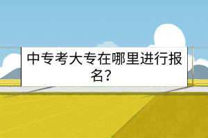 中?？即髮Ｔ谀睦镞M行報名？