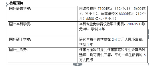 武漢工程大學(xué)西班牙頂級(jí)國(guó)際大學(xué)本科出國(guó)留學(xué)項(xiàng)目