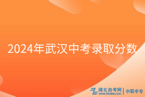 2024年武漢中考錄取分?jǐn)?shù)