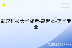 武漢科技大學(xué)成考-高起本-藥學(xué)專(zhuān)業(yè)