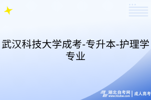武漢科技大學成考-專升本-護理學專業(yè)