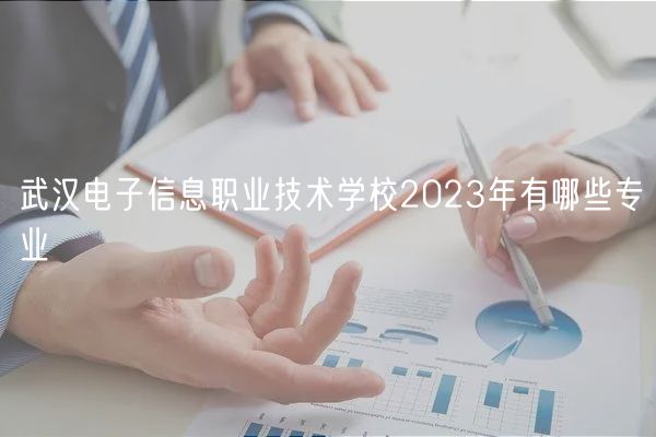 武漢電子信息職業(yè)技術(shù)學(xué)校2023年有哪些專業(yè)