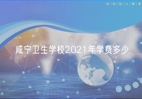 咸寧衛(wèi)生學(xué)校2021年學(xué)費(fèi)多少