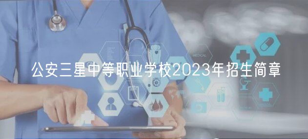 公安三星中等職業(yè)學(xué)校2023年招生簡章