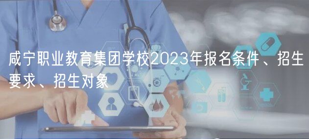 咸寧職業(yè)教育集團(tuán)學(xué)校2023年報名條件、招生要求、招生對象