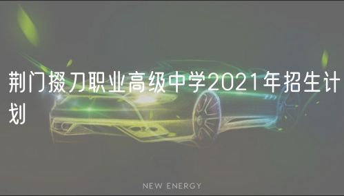 荊門掇刀職業(yè)高級中學(xué)2021年招生計劃