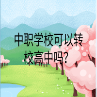 中職學?？梢赞D校高中嗎？