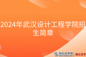 2024年武漢設(shè)計(jì)工程學(xué)院招生簡(jiǎn)章