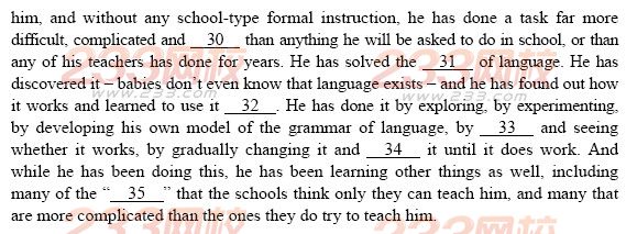 大學(xué)英語四級(jí)考試樣題及答案：聽力理解