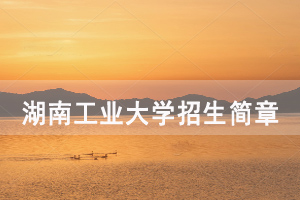 2020年湖南工業(yè)大學(xué)成人高考招生簡(jiǎn)章