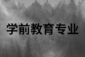 湖南成考學(xué)前教育專業(yè)介紹以及就業(yè)方向有哪些？