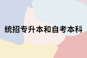 湖北專升本和自考本科怎么選？哪個含金量高？