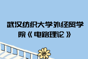 2021年武漢紡織大學(xué)外經(jīng)貿(mào)學(xué)院普通專升本《電路理論》考試大綱