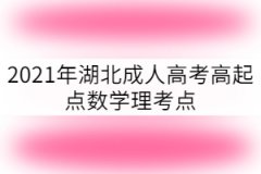 2021年湖北成考高起點數(shù)學(xué)理科考點：平面與直線