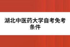 湖北中醫(yī)藥大學自考免考條件