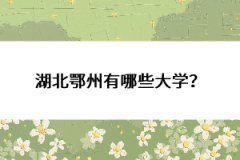 湖北鄂州有哪些大學(xué)？