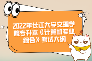 2022年長江大學文理學院專升本《計算機專業(yè)綜合》考試大綱